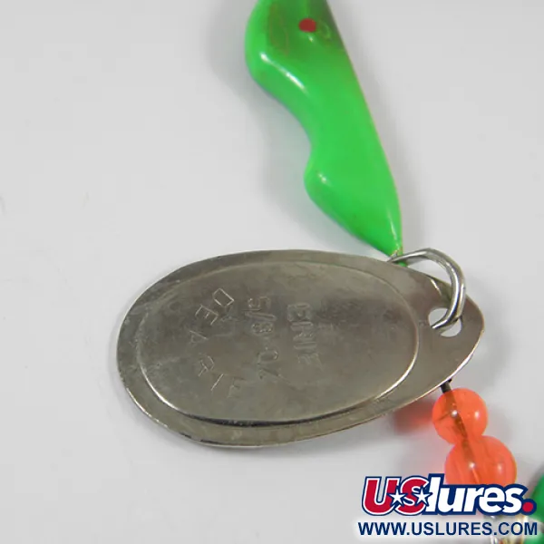 Erie Dearie Walleye Killer Sukriukė, Nikelis / Žalia, 16g, L rėmelis, #2006