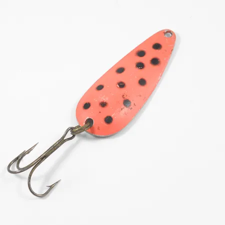 Nebco Aqua Spoon Blisgė, Raudona/Juoda/Nikelis, 9g, Vintage, #2021