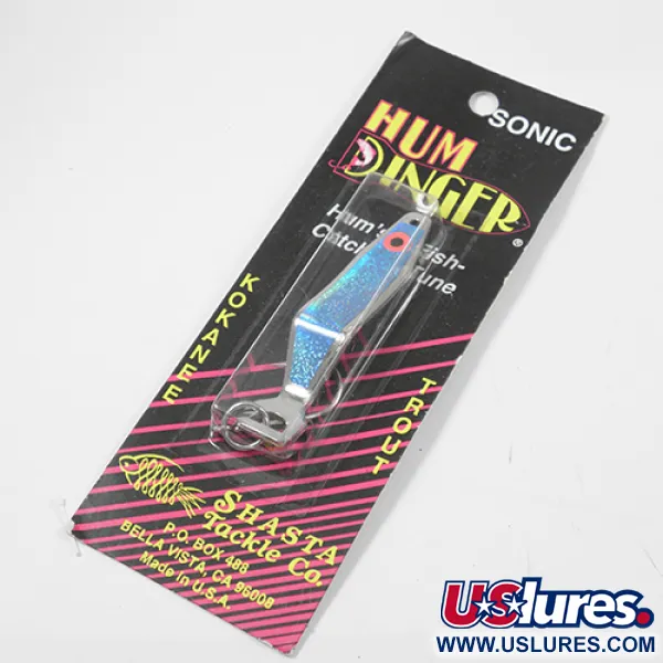 Shasta Humdinger Blizgė, Nikelis / Mėlyna, 14g, #2049