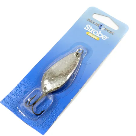 Blue Fox Strobe Tear Drop Spoon