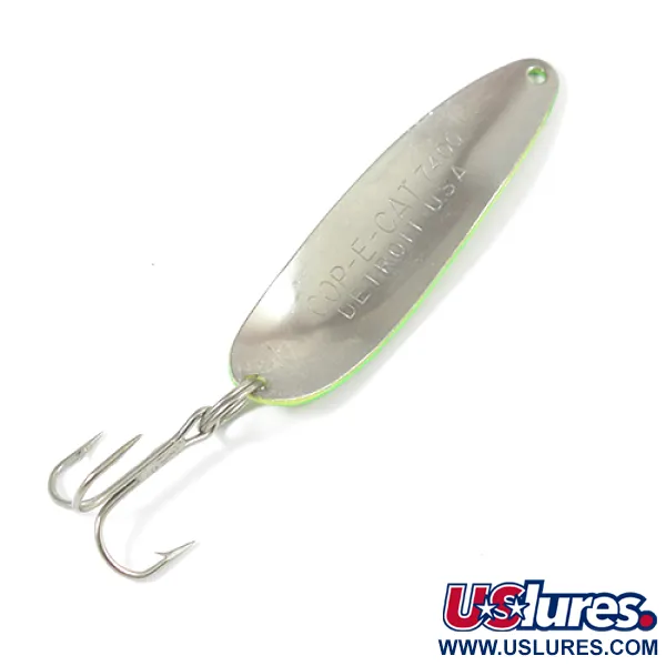 Eppinger Dardevle Cop-E-Cat 7400 Blisgė, Geltona/Žalia/Nikelis, 14g, #2098