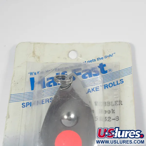 Poulsen Half-Fast Blizgė, Nikelis / Raudona, 16g, JAV, #2113