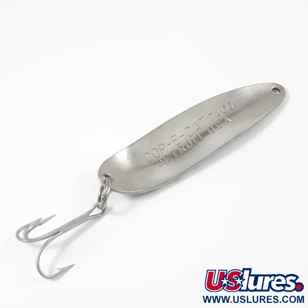 Dardevle Cop-E-Cat 7400 Blizgė, Varlė (Žalia)/Nikelis, 14g, #2137