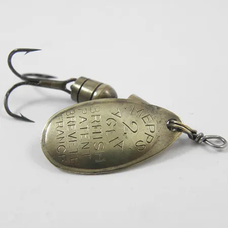 Mepps Aglia 2 Suktukas, Žalvaris, 4,5g, Sukimosi sistema, #2148