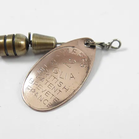 Mepps Aglia 2 Sukrė, Varis, 4.5g, Patentiniai įspaudai, #2158