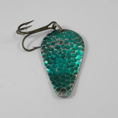 Worden’s Wob Lure Blizgė, Kaltas nikelis/Žalia, 14g, USA, #2172