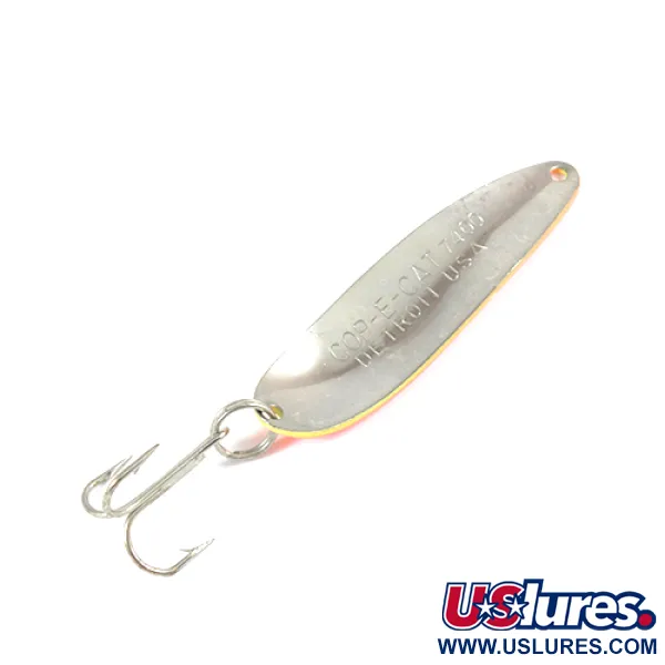 Dardevle Cop-E-Cat 7400 Blisgė, Geltona/Oranžinė/Nikelis, 14g, #2180