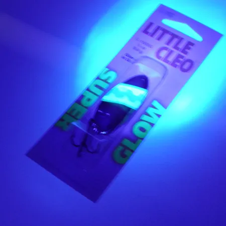 Acme Little Cleo Glow Blizgė, Nikelis/Rožinė/Geltona UV, 9.5g, #2245