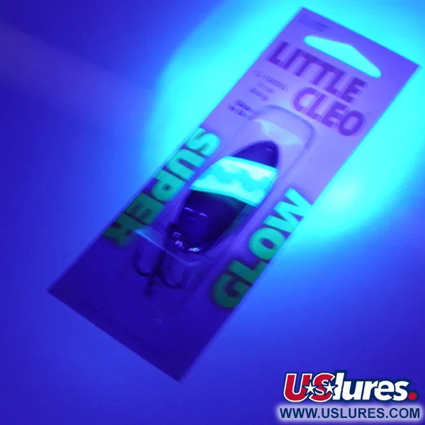 Acme Little Cleo Glow Vartiklė, Nikelis/Žalia/Glow, 9,5g, UV, #2246