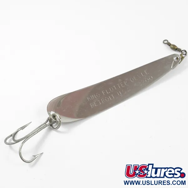 Eppinger Dardevle King Flutter Devle Blivė, Nikelis, 9g, #2262