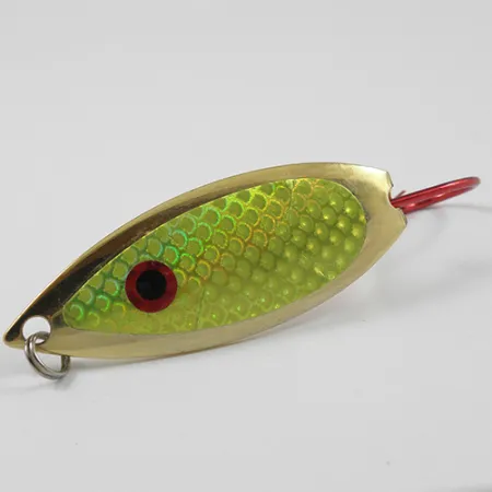 Captain Mikes Weedless Aqua Dream Blisguė, Gold/Green, 12g, Apsauga, #2276