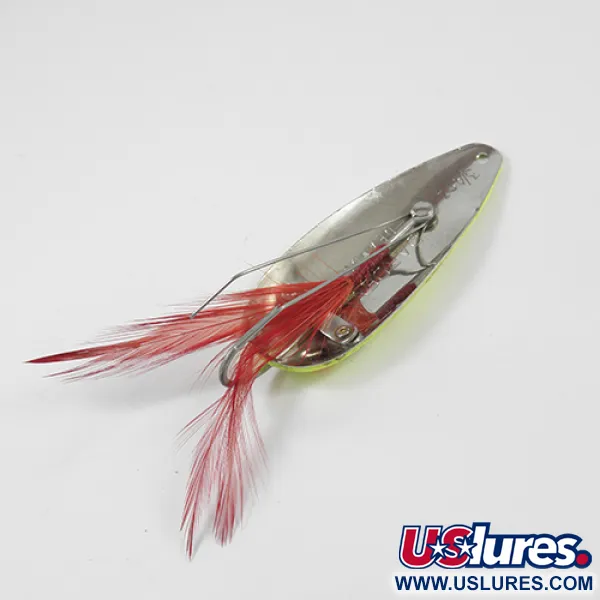 Eppinger Weedless Dardevle Dardevlet Blizgė, Geltona/Raudona/Nikelis, 21g, #2285