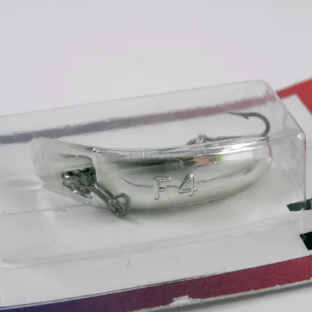 Yakima Bait FlatFish F4 Vobleris, Sidabrinis, 4cm, Velkiavimui, #2288