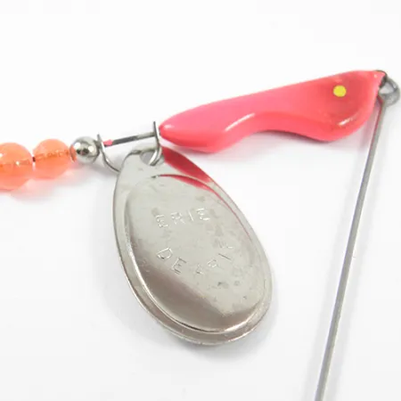 Erie Dearie Walleye Killer Sukriukė, Nikelis / Raudona, 12g, #2291