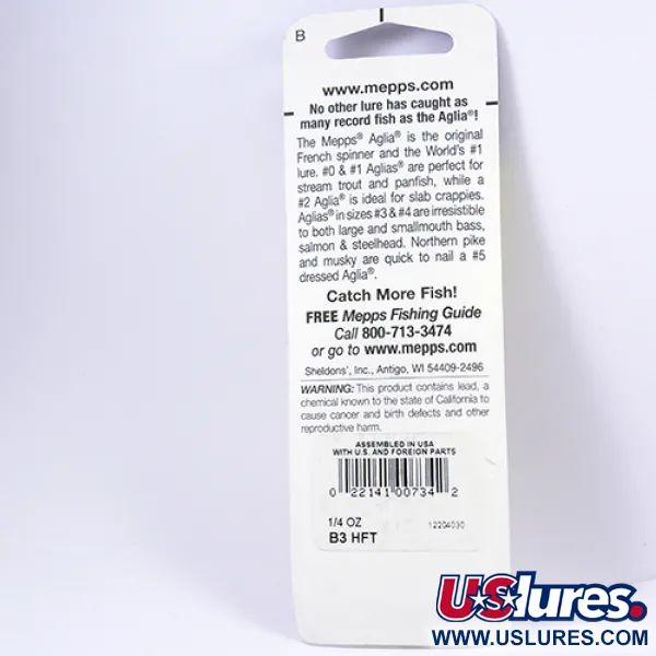 Mepps Aglia 3 Sukriukė, Fire Tiger, 7g, 3 dydis, #2297