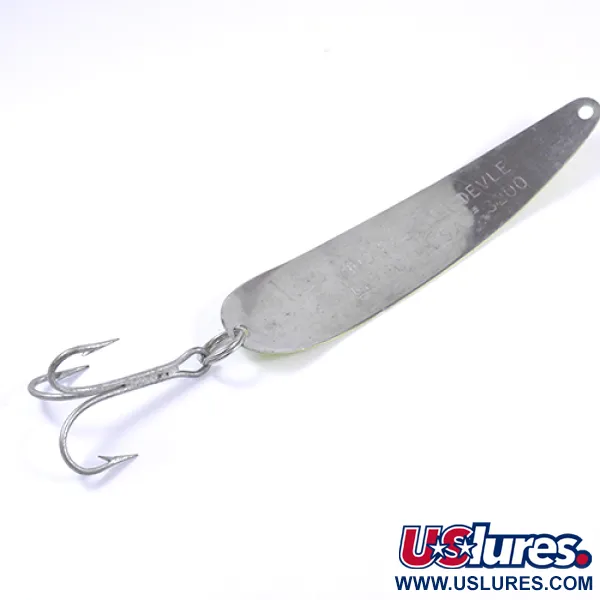 Dardevle King Flutter Devle 3200, Geltona/Raudona, 9g, Velkiavimo blizgė, #2302