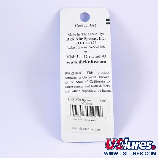 Dick Nite Dick Nite #1 Blizgė, Nikelis, 2,5 cm, Velkiavimui, #2307