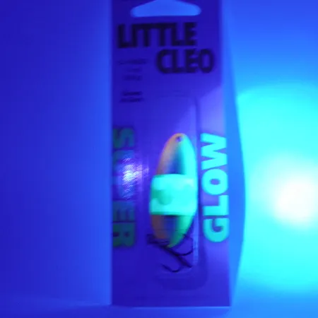 Acme Little Cleo Glow Vartiklė, Nickel/Pink/Yellow UV, 9.5g, #2308