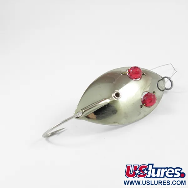 Eppinger Weedless Red Eye Wiggler Blizgė, Bronza/Nikelis, 25g, #2327