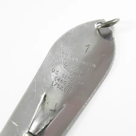 Huntington Weedless ORIGINAL DRONE SPOON 1 Blizgė, Nikelis, 11g, #2354