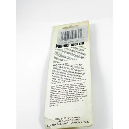 Panther Martin Eastern Bass Kit Suktukė, Juoda/Žalia/Sidabras, 4g, #2365