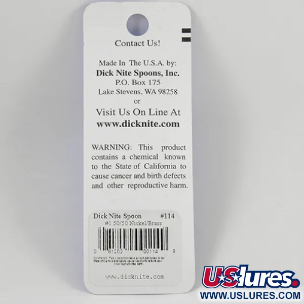 Dick Nite #1 Vartiklė, Nikelis / Auksas, 1g, #2368