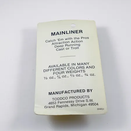 TODDCO Main liner Blinkė, Glow, 11g, Šviečianti, #2381