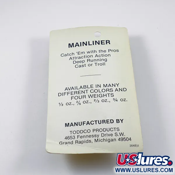 TODDCO Main liner Blinkė, Glow, 11g, Šviečianti, #2381