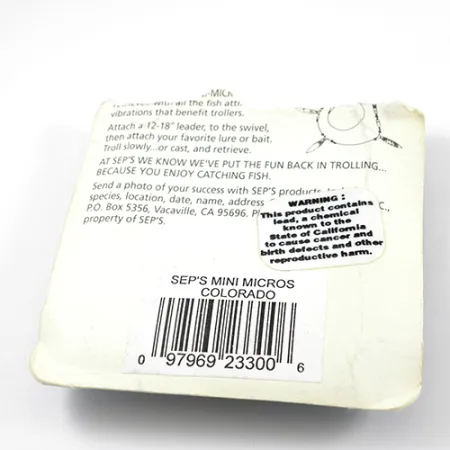 SEP'S Mini Micros Colorado Velkiavimo Sistemėlė, Žalvaris, #2398