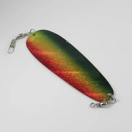 Shasta Tackle Sling Blade Dodger Velkiavimo vartiklė, Raudona/Žalia, 14g, #2402