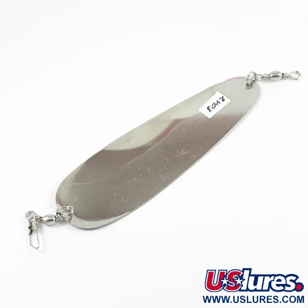 Shasta Tackle Sling Blade Dodger, Raudona/Žalia/Nikelis, 14g, #2403