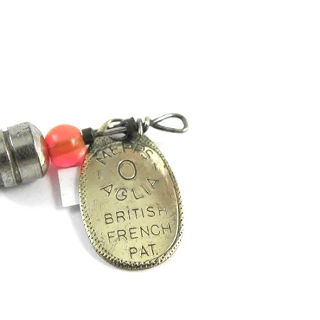 Mepps Aglia 0 Sukrė, Žalvaris, 2,5g, Prancūziškas dizainas, #2404