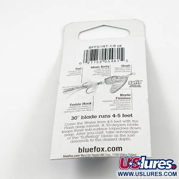 Blue Fox Flash Deep Runner Sukriukė, Trout, 4g, Plunksnos, #2413