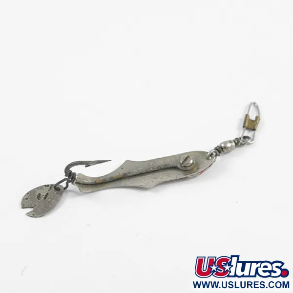 Weedless Pflueger Wobbler Vartiklė, Nikelis, 1,4g, Be žolių, #2435