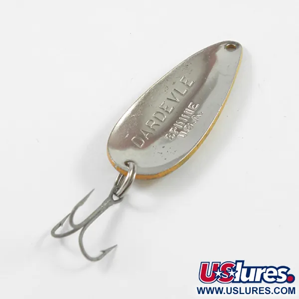 Eppinger Dardevle Spinnie Blizgė, Geltona/Žalia/Nikelis, 9g, #2448