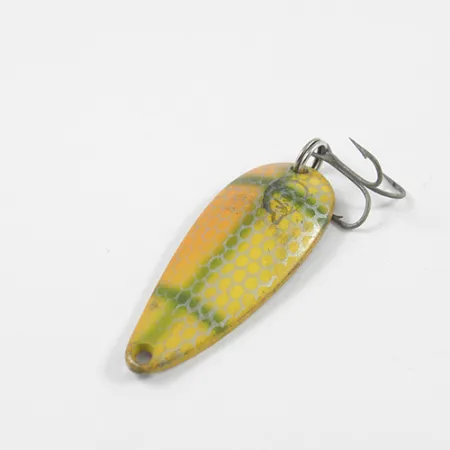 Eppinger Dardevle Spinnie Blizgė, Geltona/Žalia/Nikelis, 9g, #2448