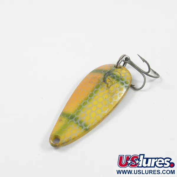 Eppinger Dardevle Spinnie Blizgė, Geltona/Žalia/Nikelis, 9g, #2448