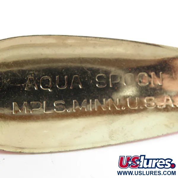 Nebco Aqua Spoon Blinkė, Kaltas auksas / Oranžinė, 21g, Kalta, #2452