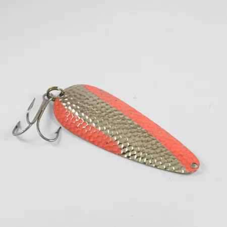 Nebco Aqua Spoon Blizgė, Kaltas auksas/Oranžinė, 21g, Vintage, #2457