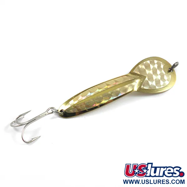 Glen Evans Loco 4 Blizgė, Auksinė, 23g, Prizmės raštas, #2458