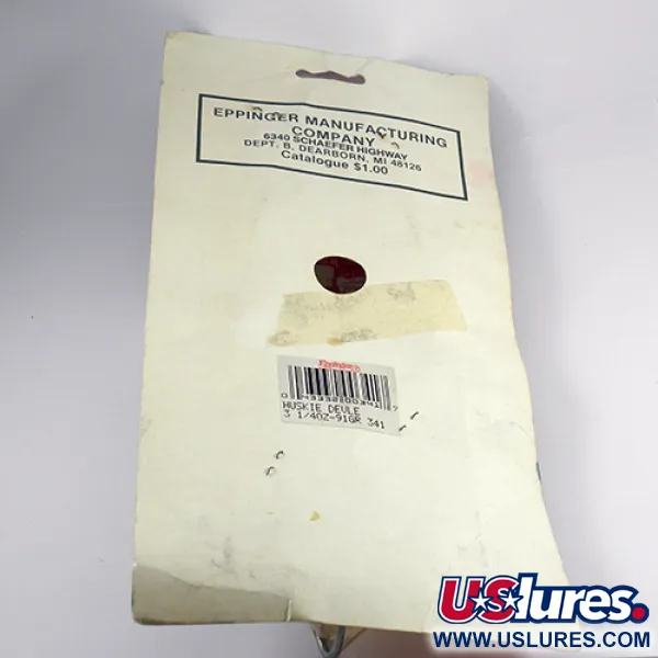 Eppinger Dardevle Huskie Devle Blizgė, Raudona, 94g, Nikelis, #2471