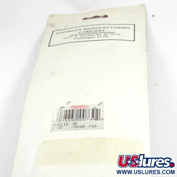 Eppinger Dardevle Huskie Junior Blizgė, Žalia / Nikelis, 58g, #2474