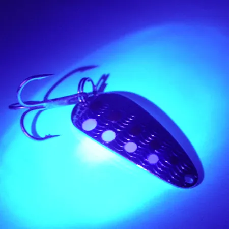 Acme Tornado Spoon Blizgė, Auksinė / Raudona / Balta, 7g, UV, #2495