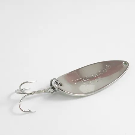 Acme Little Cleo Glow Blizgė, Nikelis/Balta/Glow, 11,5g, Glow, #2512