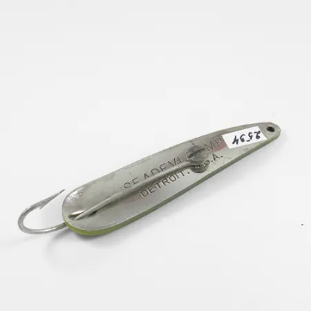 Weedless Dardevle Seadevle Imp Vartiklė, Frog, 28g, nežolėta, #2534