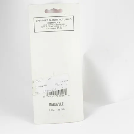 Eppinger Dardevle Vartiklė, Raudona, Nikelis, Dramblio k., 28g, #2557