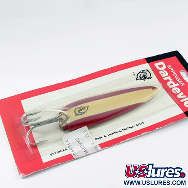 Eppinger Dardevle Vartiklė, Raudona, Nikelis, Dramblio k., 28g, #2557