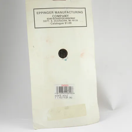 Eppinger Dardevle Huskie Devle Vartiklė, Juoda/Kaulo, 91g, #2560