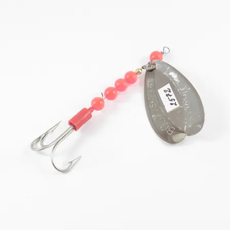 Luhr Jensen Les Davis Bolo Sukriukė, Nikelis / Raudona, 9g, #2572