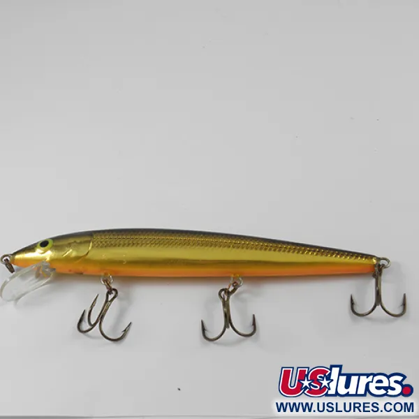 Rapala Original Floater Vobleris, Auksinė, 18g, Balza, #2574